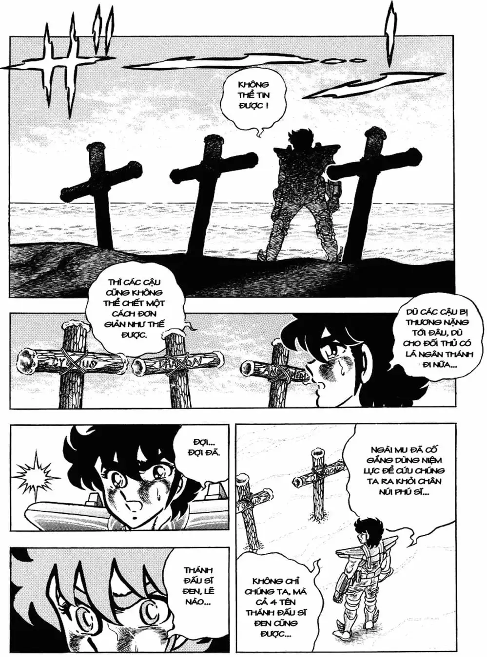 Truyện Tranh Áo Giáp Vàng - Saint Seiya trang 4