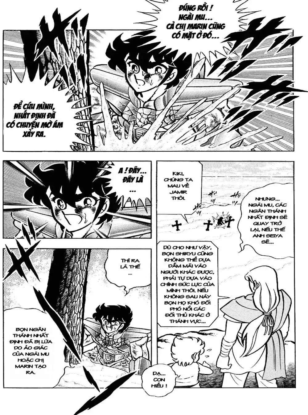 Truyện Tranh Áo Giáp Vàng - Saint Seiya trang 4