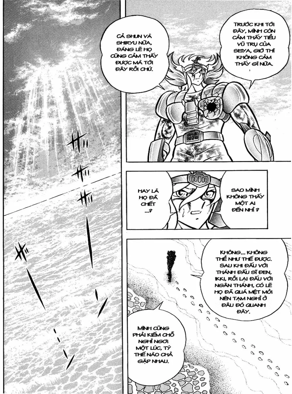 Truyện Tranh Áo Giáp Vàng - Saint Seiya trang 4