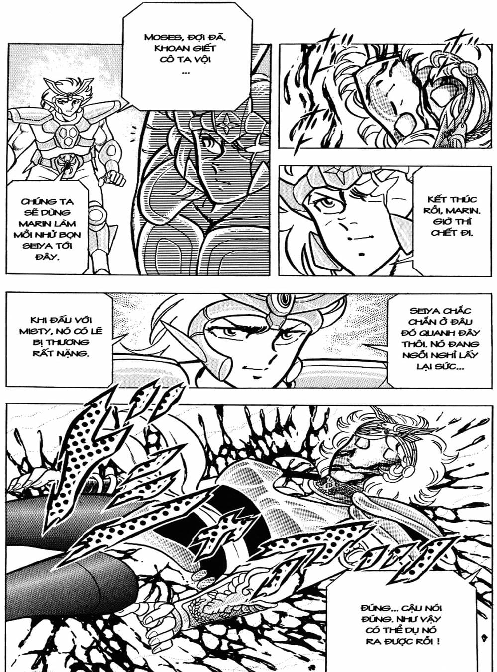 Truyện Tranh Áo Giáp Vàng - Saint Seiya trang 4
