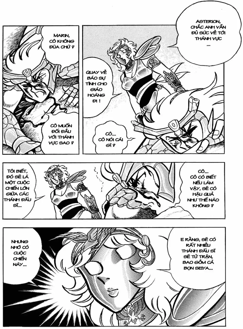 Truyện Tranh Áo Giáp Vàng - Saint Seiya trang 4