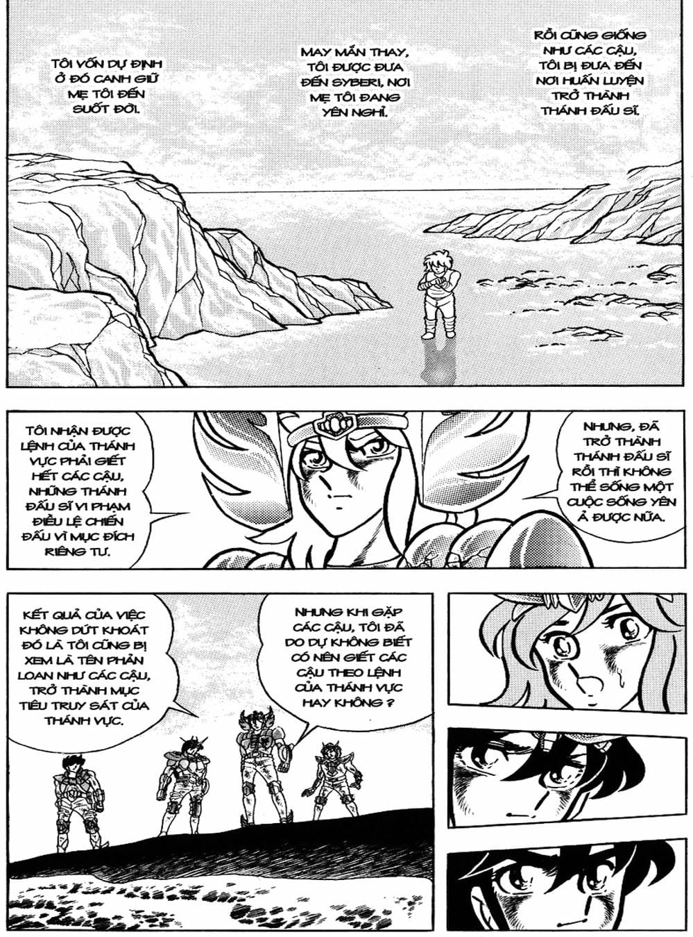 Truyện Tranh Áo Giáp Vàng - Saint Seiya trang 4
