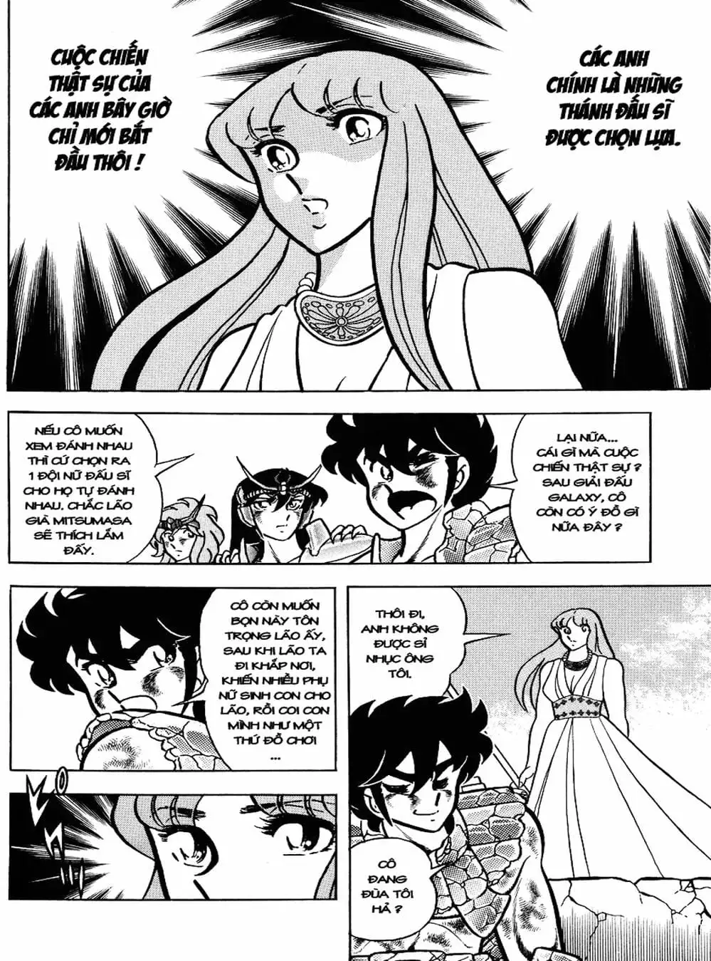 Truyện Tranh Áo Giáp Vàng - Saint Seiya trang 4