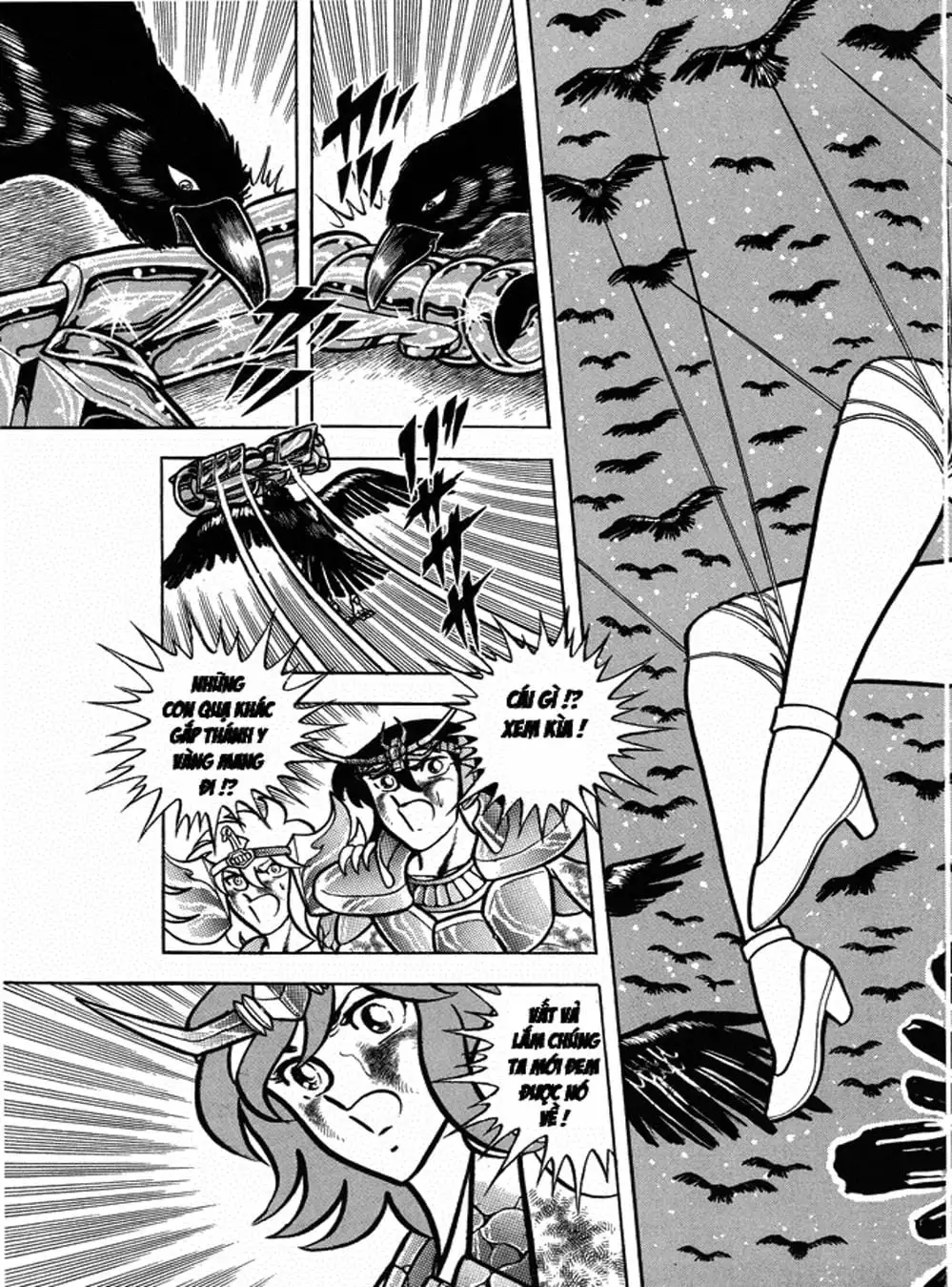 Truyện Tranh Áo Giáp Vàng - Saint Seiya trang 4