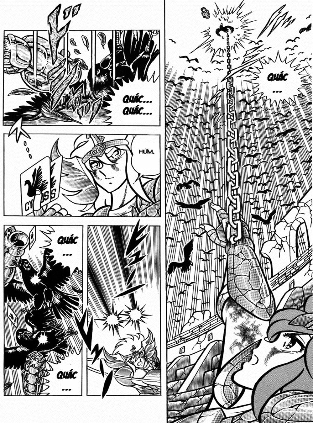 Truyện Tranh Áo Giáp Vàng - Saint Seiya trang 4