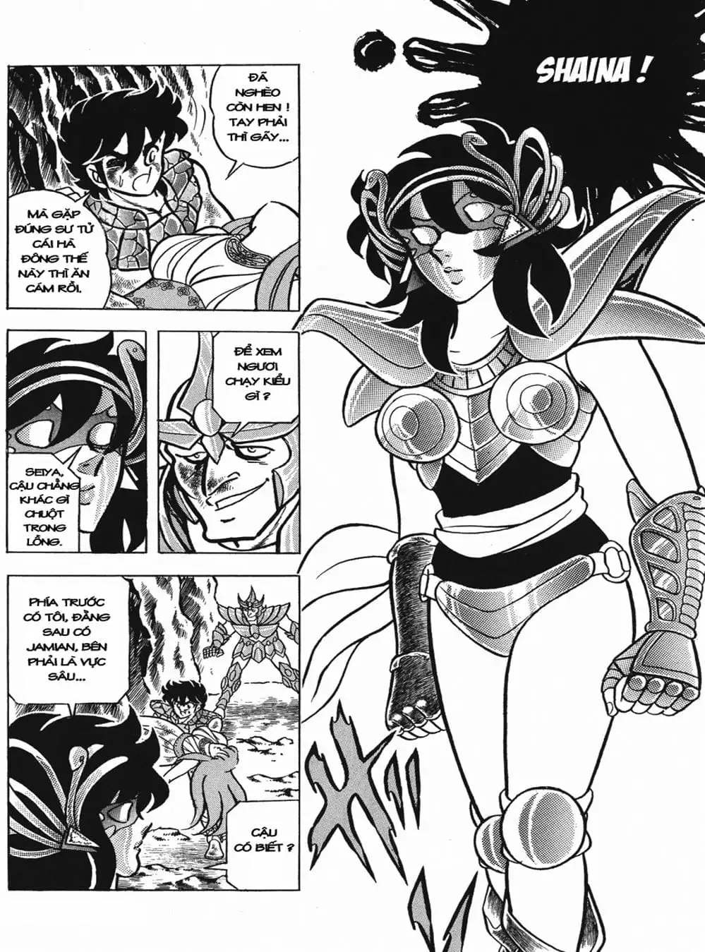 Truyện Tranh Áo Giáp Vàng - Saint Seiya trang 4