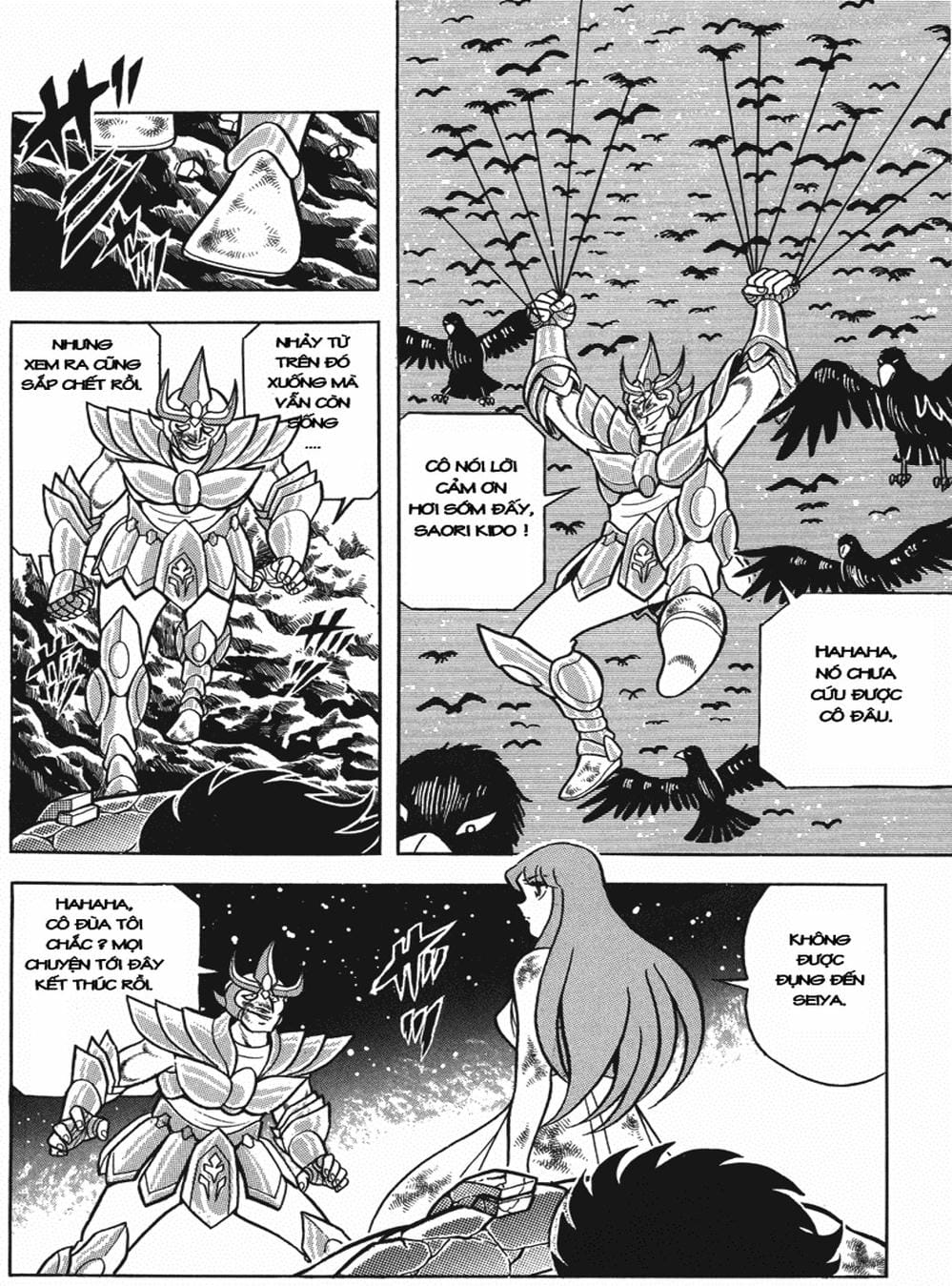 Truyện Tranh Áo Giáp Vàng - Saint Seiya trang 4