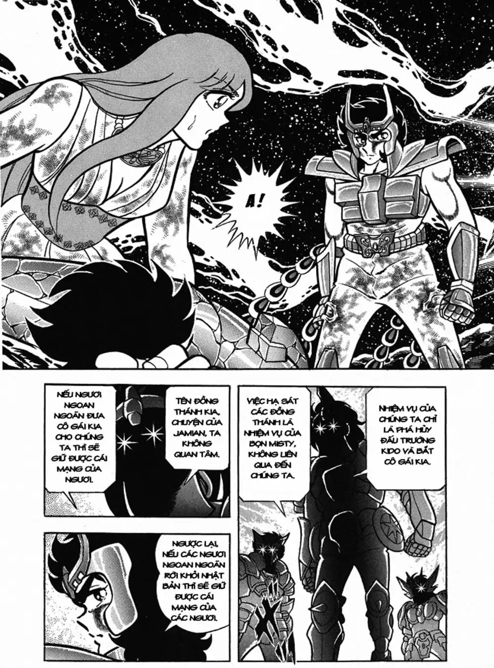 Truyện Tranh Áo Giáp Vàng - Saint Seiya trang 4