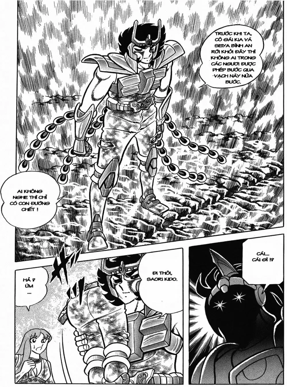 Truyện Tranh Áo Giáp Vàng - Saint Seiya trang 4