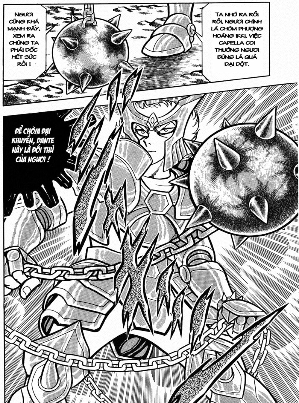 Truyện Tranh Áo Giáp Vàng - Saint Seiya trang 4