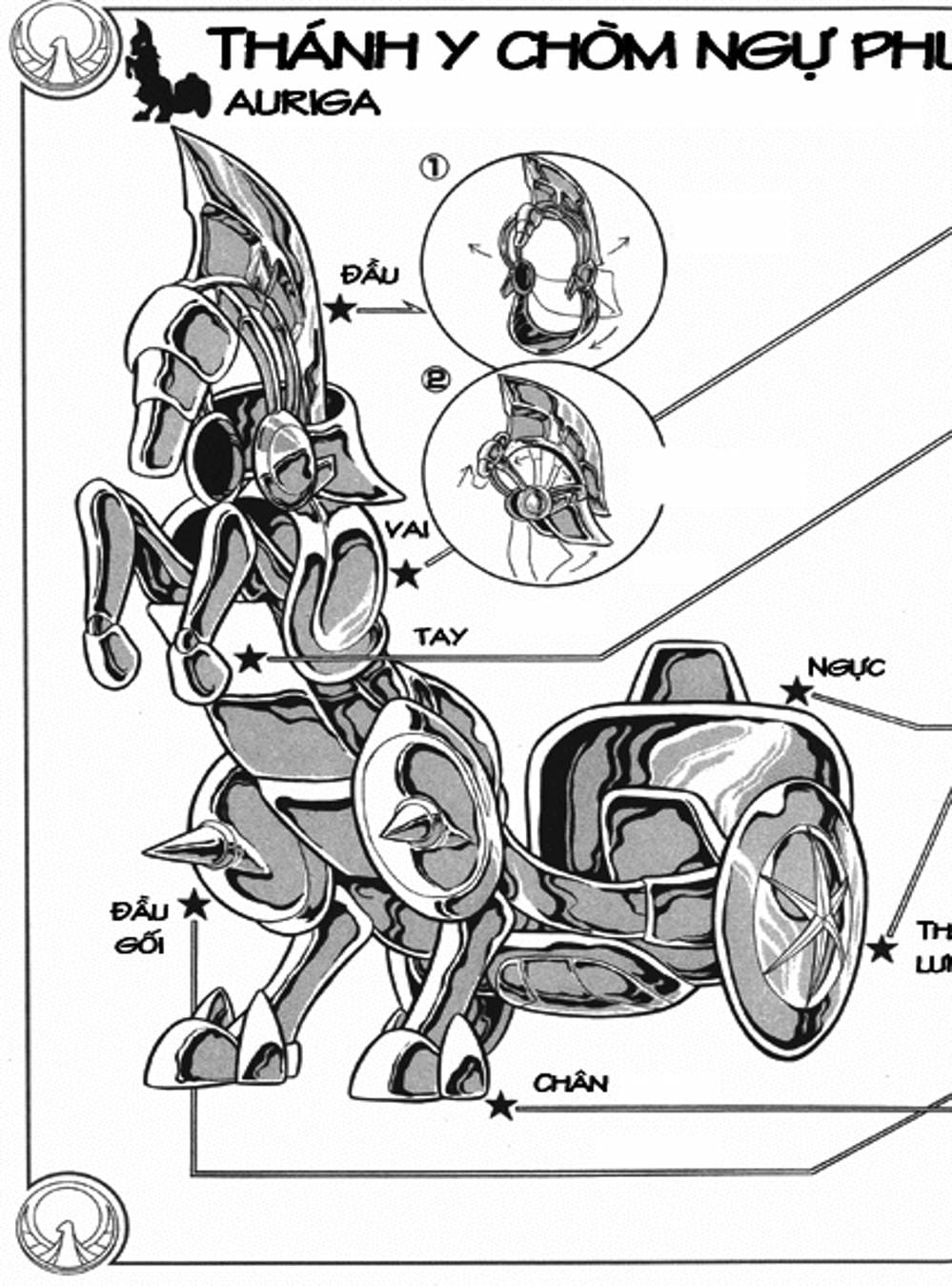 Truyện Tranh Áo Giáp Vàng - Saint Seiya trang 4