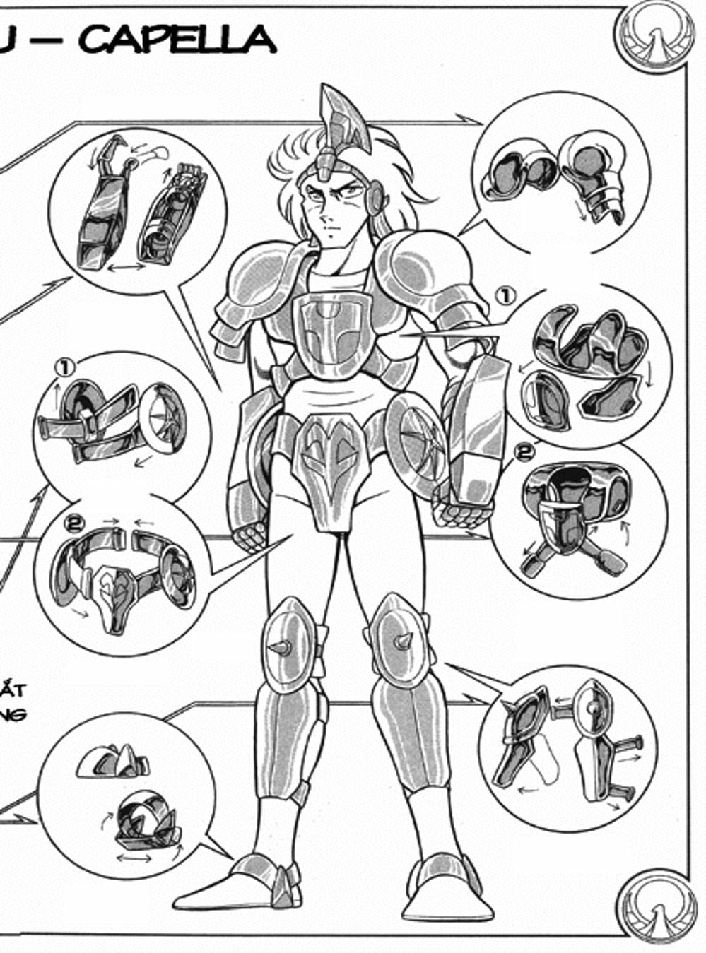 Truyện Tranh Áo Giáp Vàng - Saint Seiya trang 4