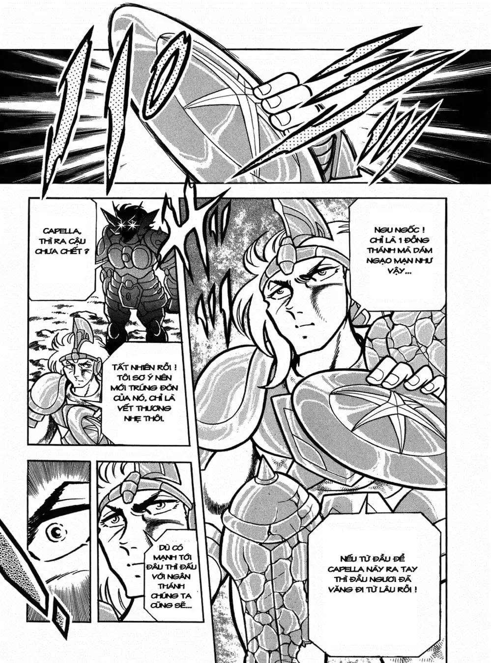 Truyện Tranh Áo Giáp Vàng - Saint Seiya trang 4