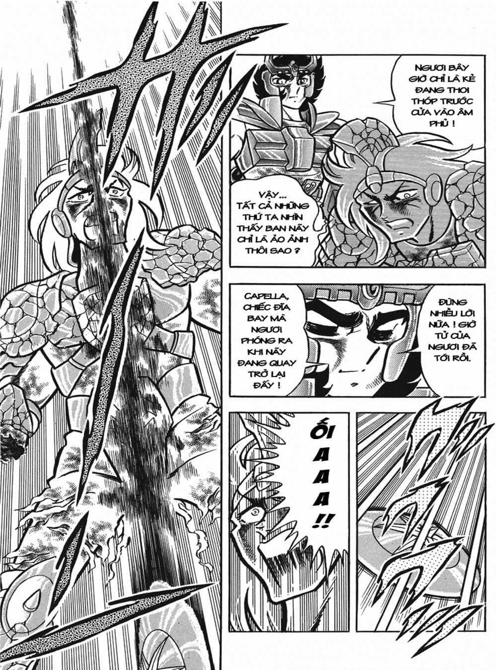 Truyện Tranh Áo Giáp Vàng - Saint Seiya trang 4
