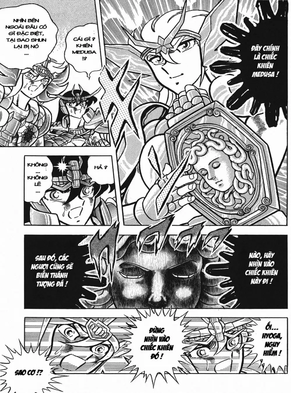 Truyện Tranh Áo Giáp Vàng - Saint Seiya trang 4