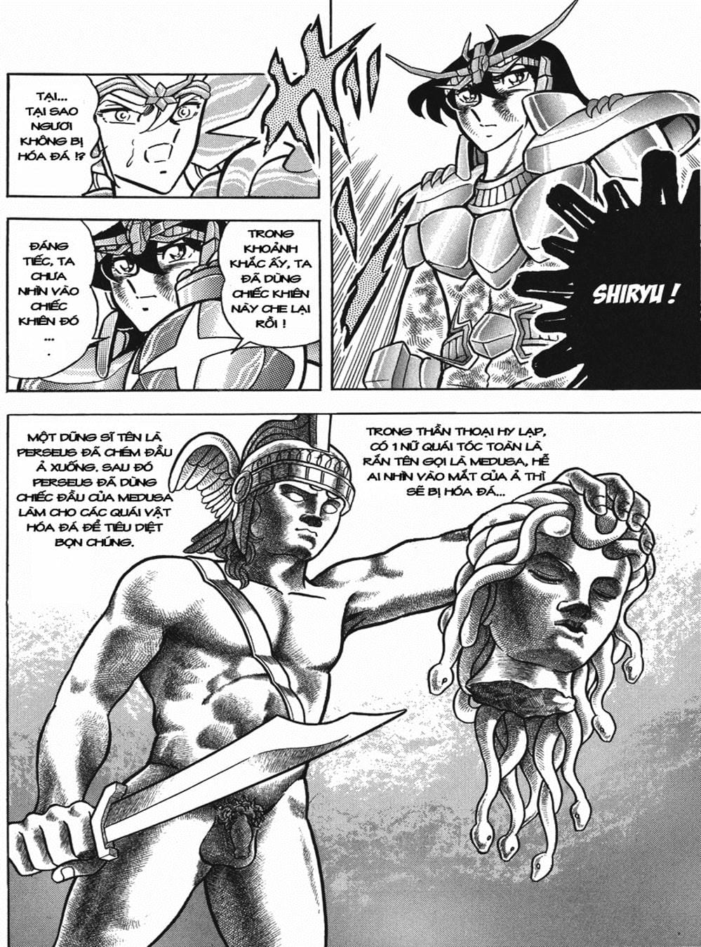Truyện Tranh Áo Giáp Vàng - Saint Seiya trang 4