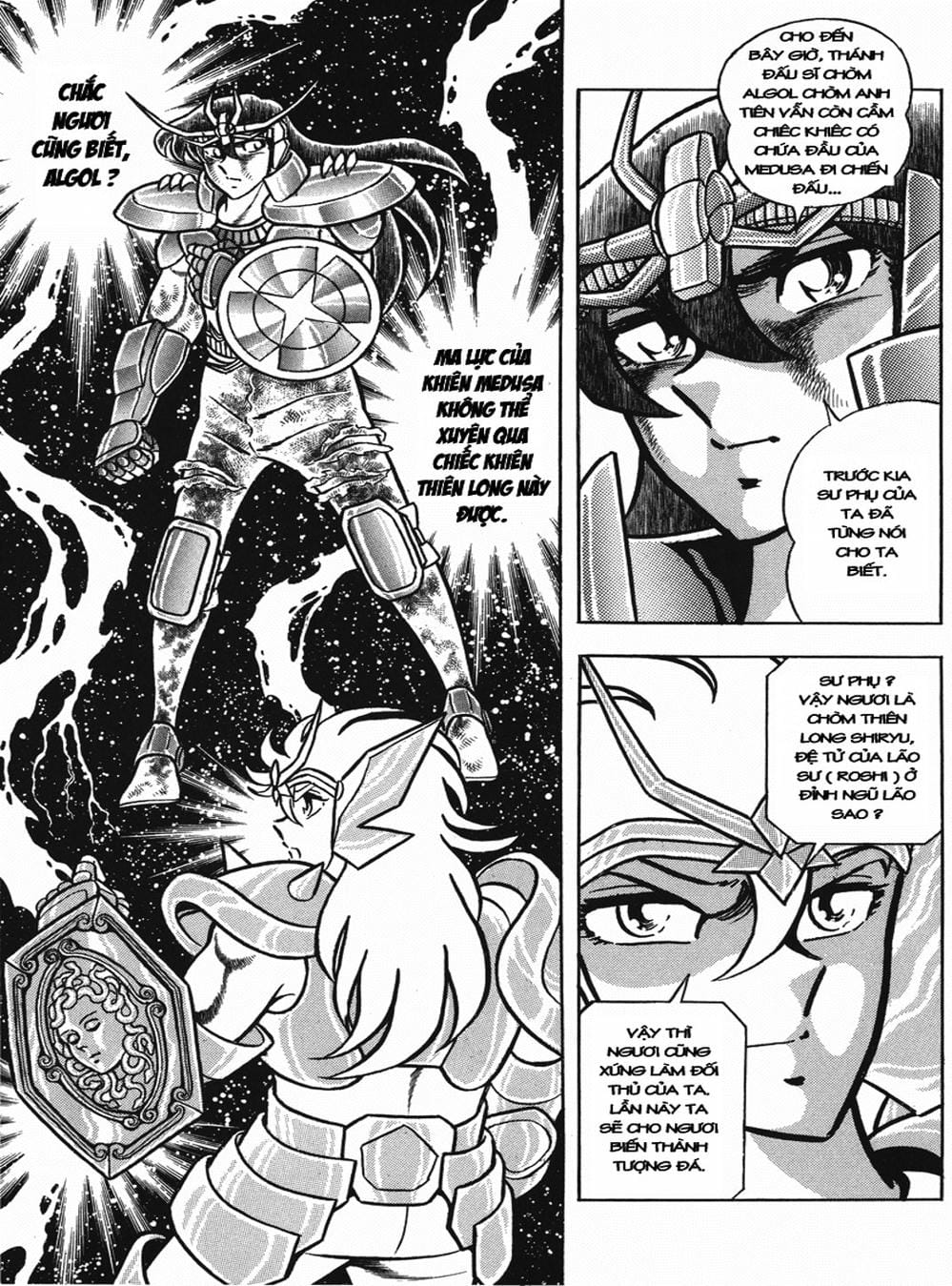 Truyện Tranh Áo Giáp Vàng - Saint Seiya trang 4