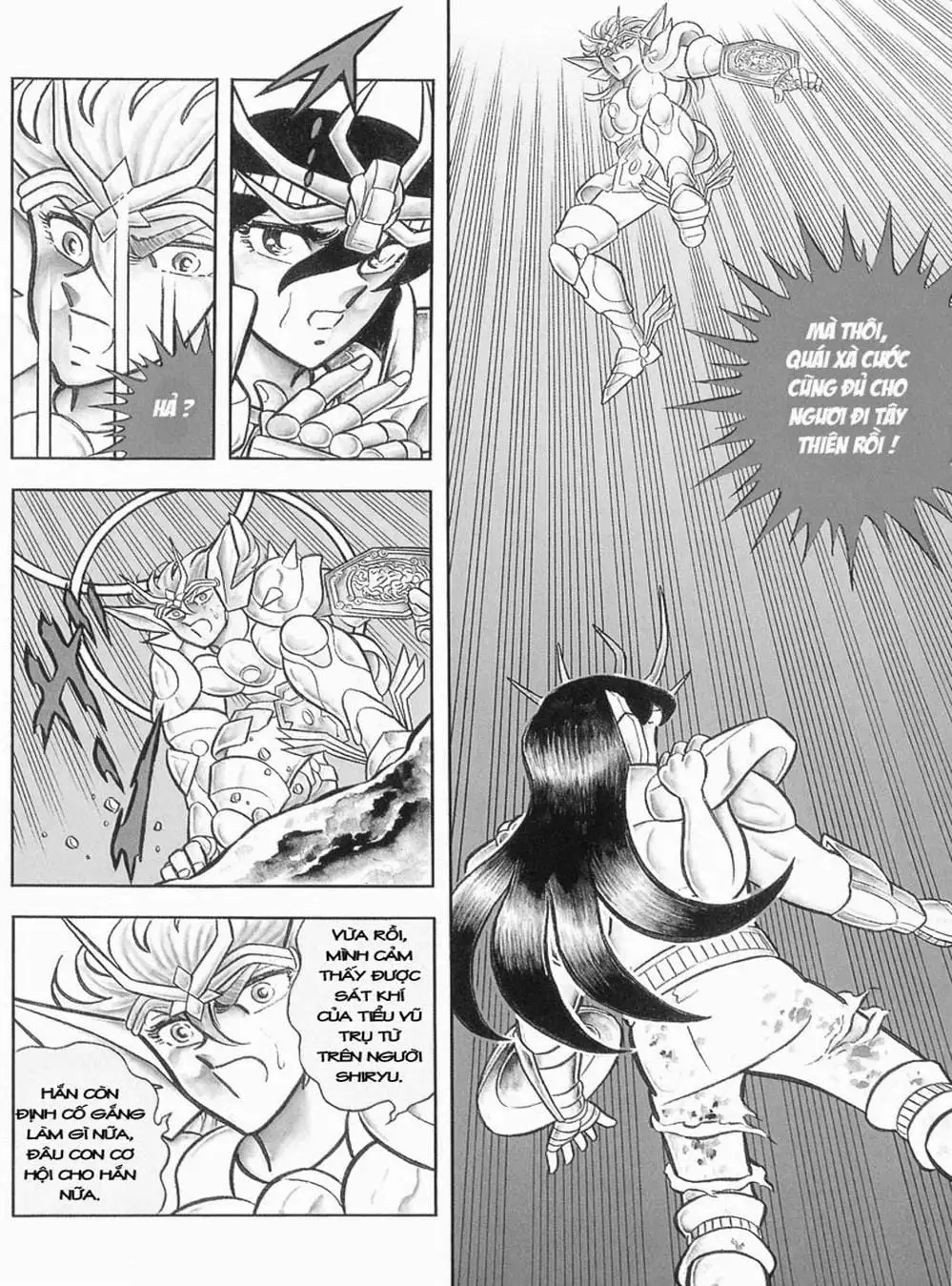 Truyện Tranh Áo Giáp Vàng - Saint Seiya trang 4