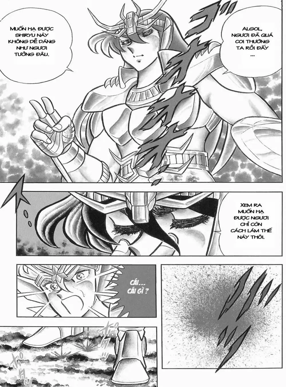 Truyện Tranh Áo Giáp Vàng - Saint Seiya trang 4