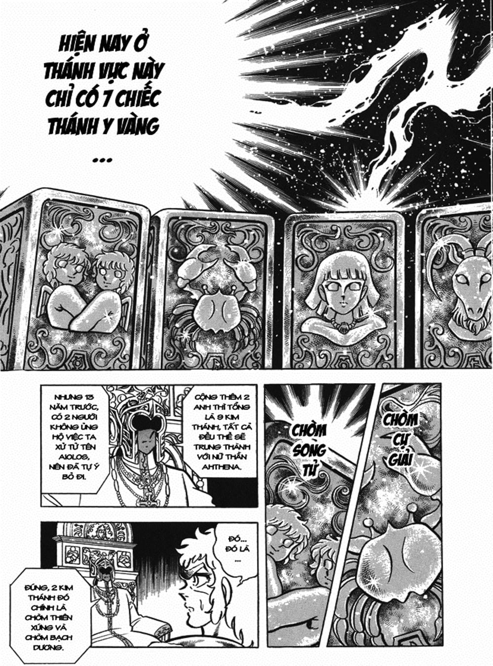 Truyện Tranh Áo Giáp Vàng - Saint Seiya trang 4