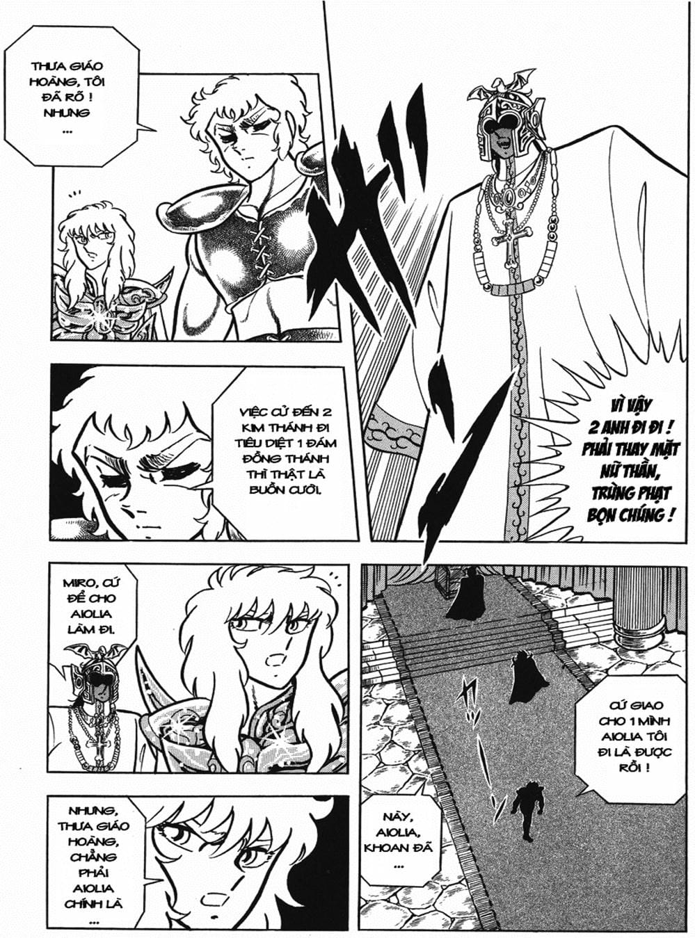 Truyện Tranh Áo Giáp Vàng - Saint Seiya trang 4