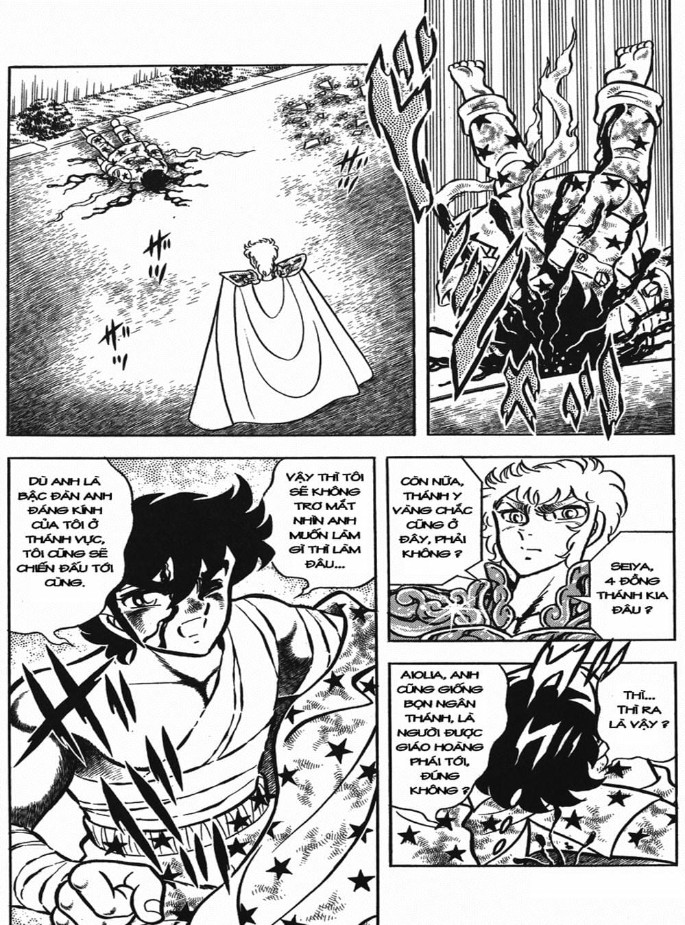 Truyện Tranh Áo Giáp Vàng - Saint Seiya trang 4