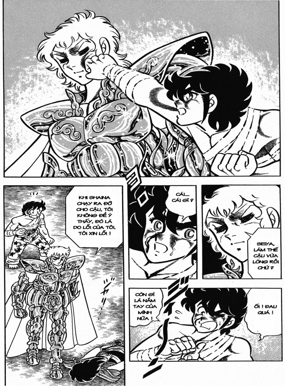 Truyện Tranh Áo Giáp Vàng - Saint Seiya trang 4