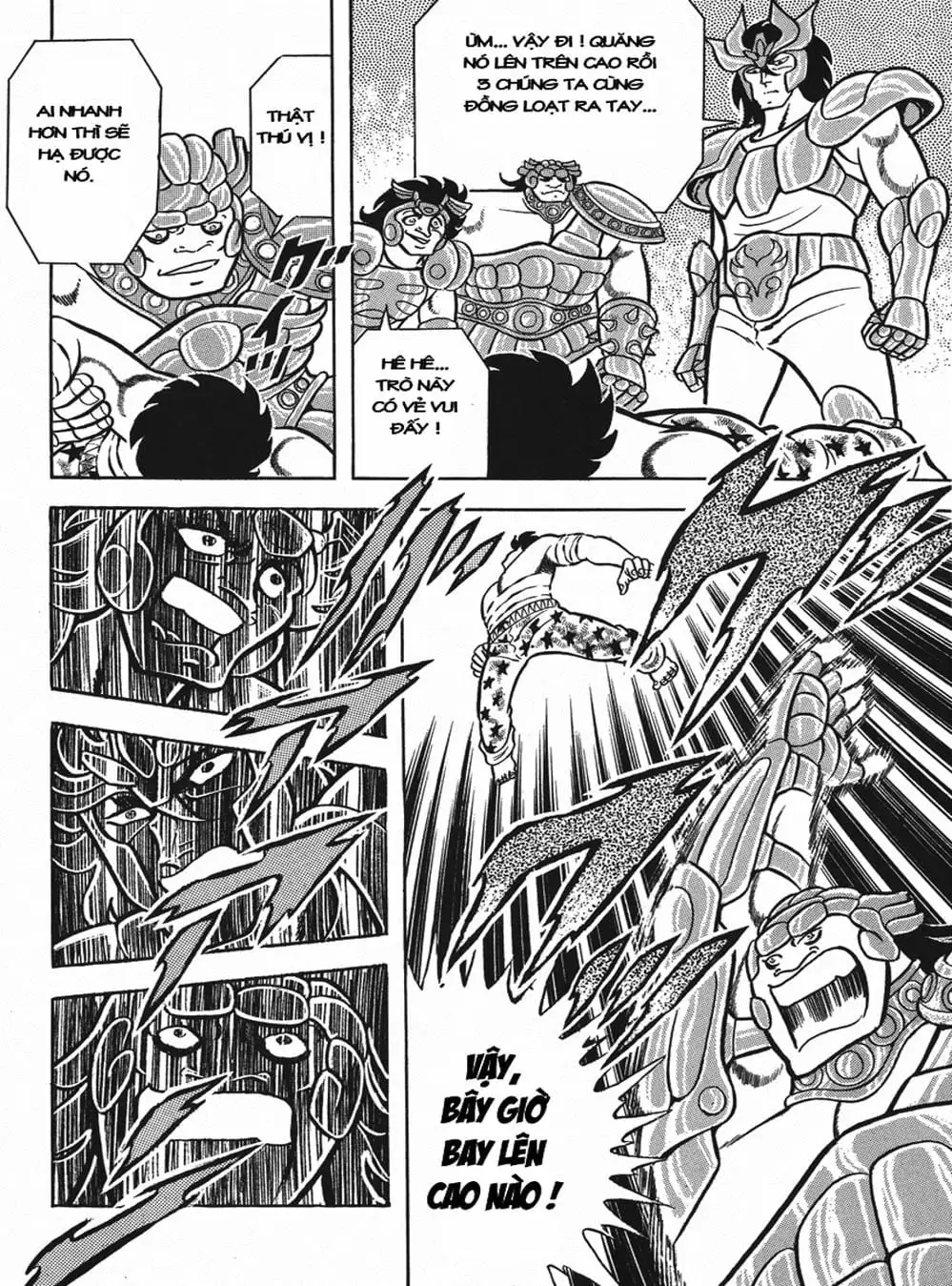 Truyện Tranh Áo Giáp Vàng - Saint Seiya trang 4