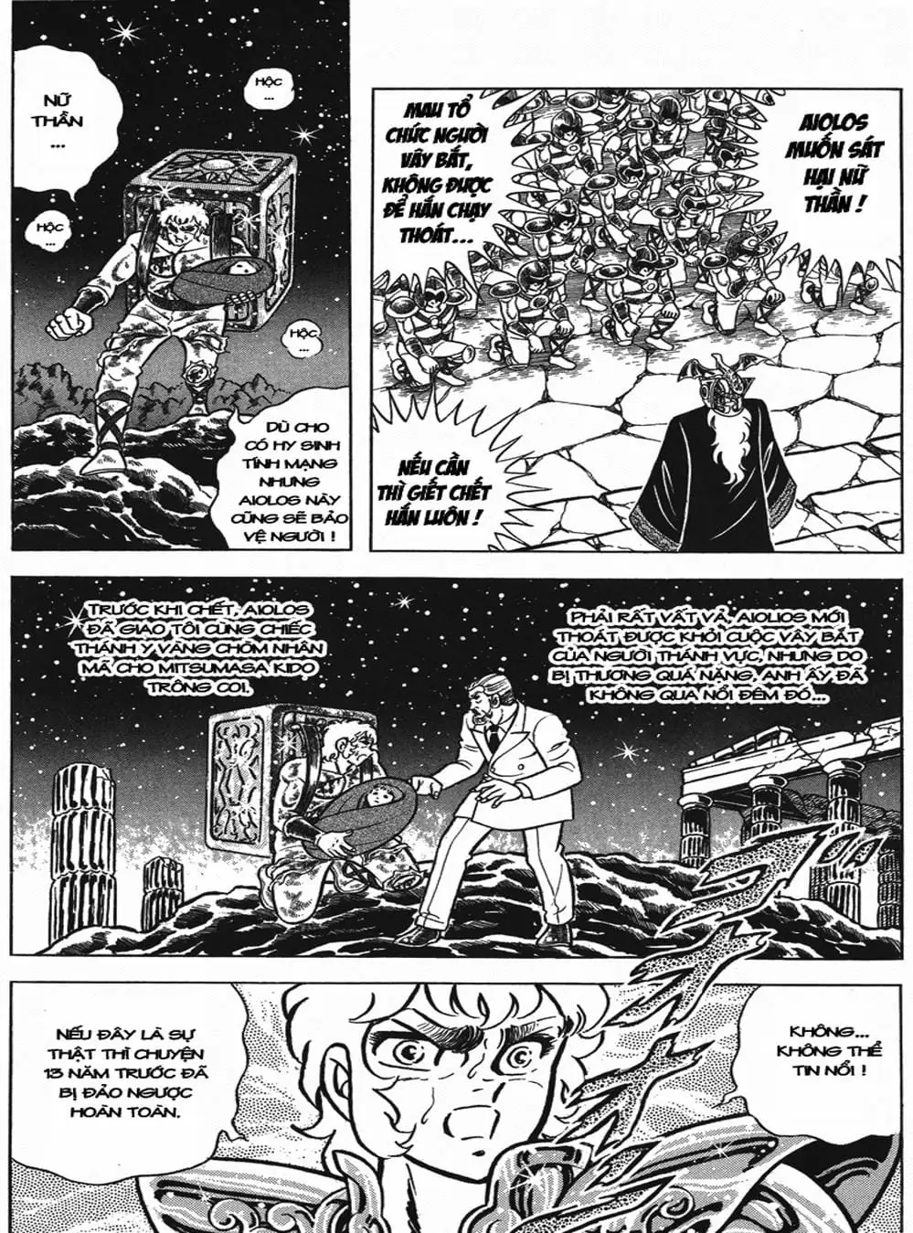 Truyện Tranh Áo Giáp Vàng - Saint Seiya trang 4