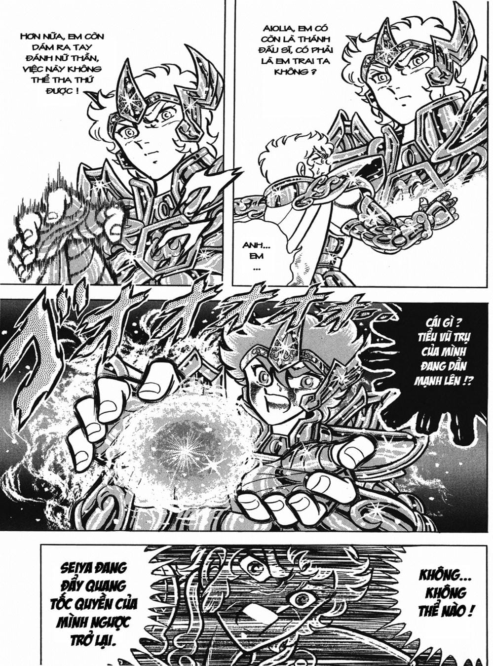 Truyện Tranh Áo Giáp Vàng - Saint Seiya trang 4