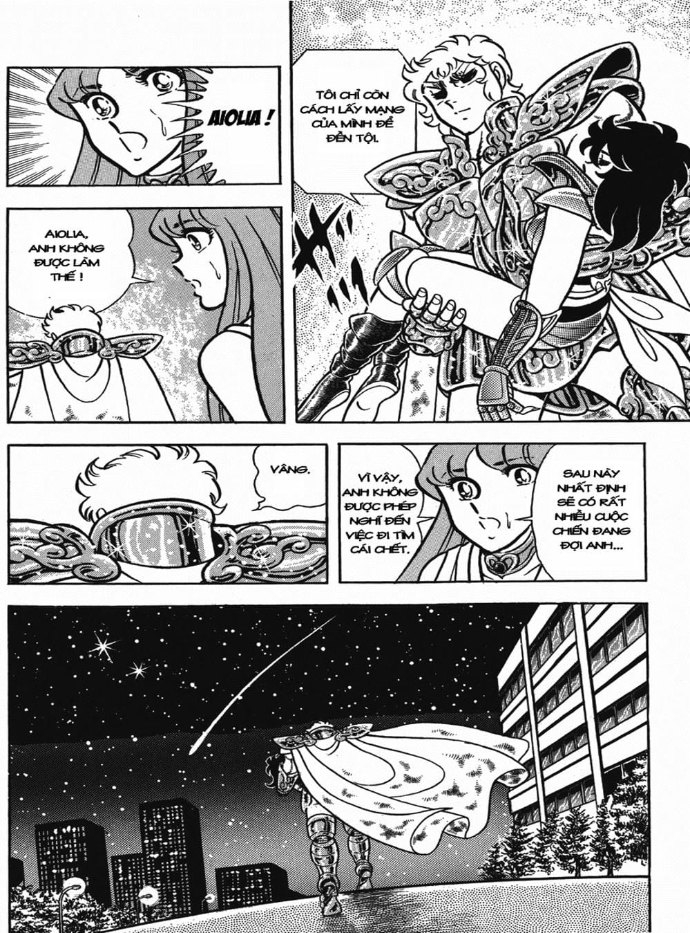 Truyện Tranh Áo Giáp Vàng - Saint Seiya trang 4