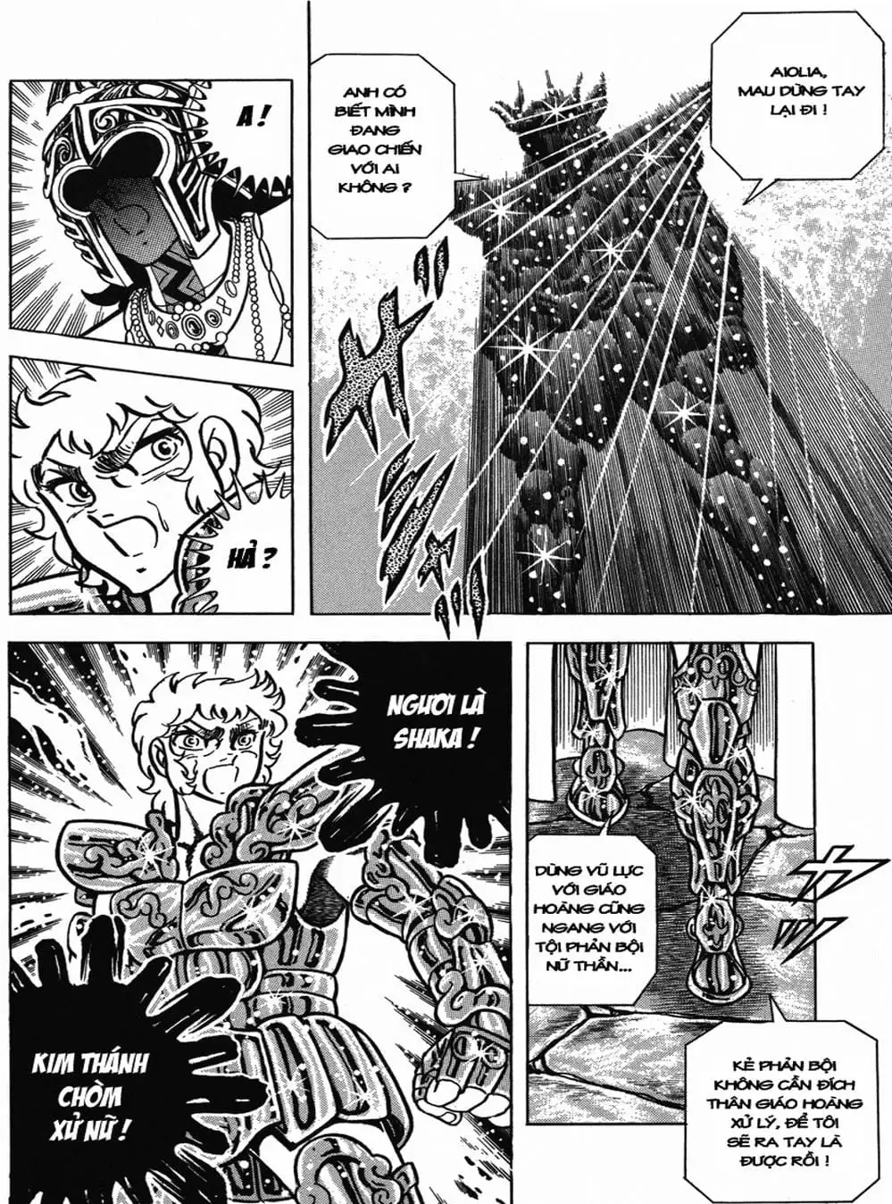 Truyện Tranh Áo Giáp Vàng - Saint Seiya trang 4