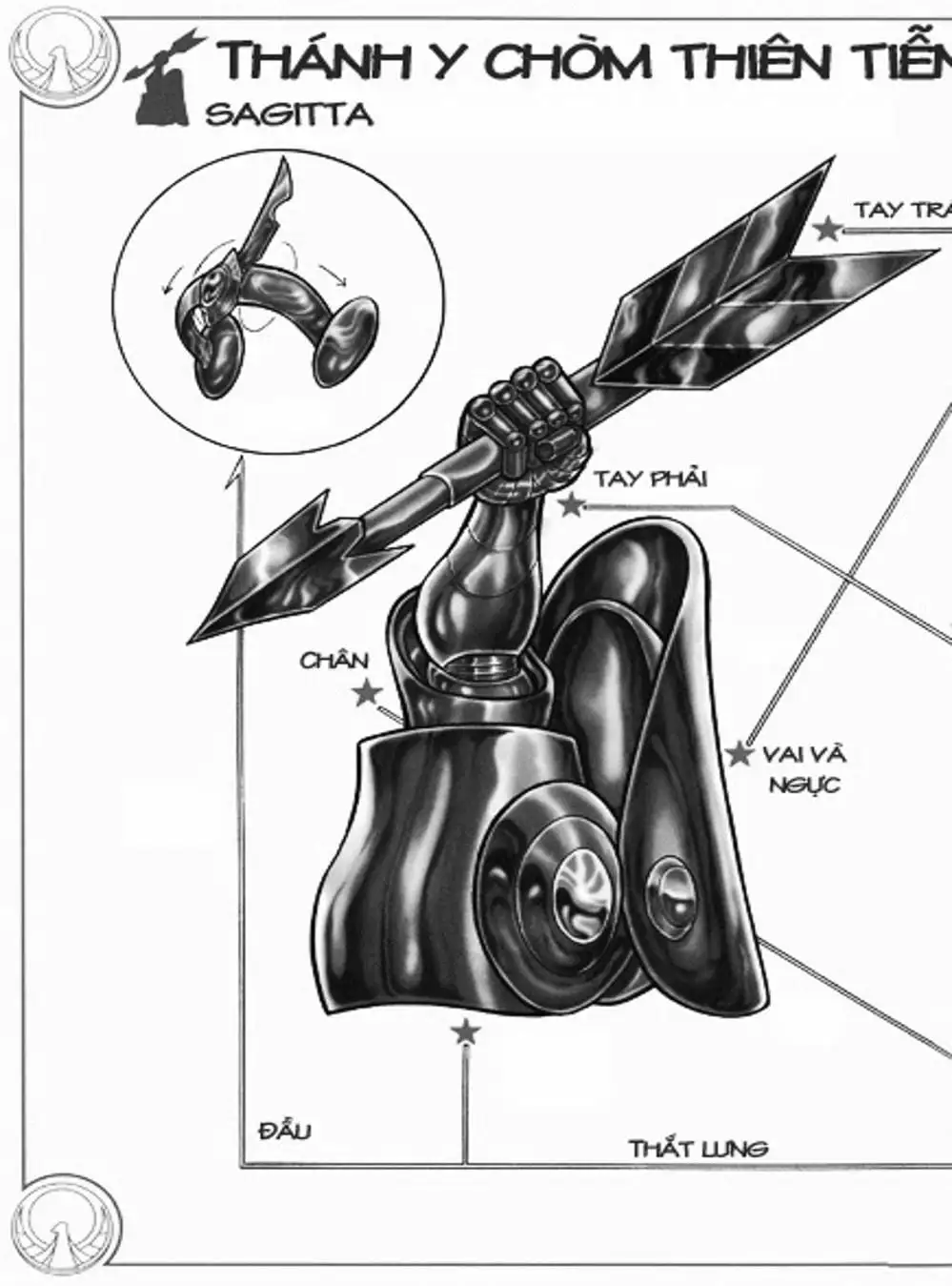 Truyện Tranh Áo Giáp Vàng - Saint Seiya trang 4