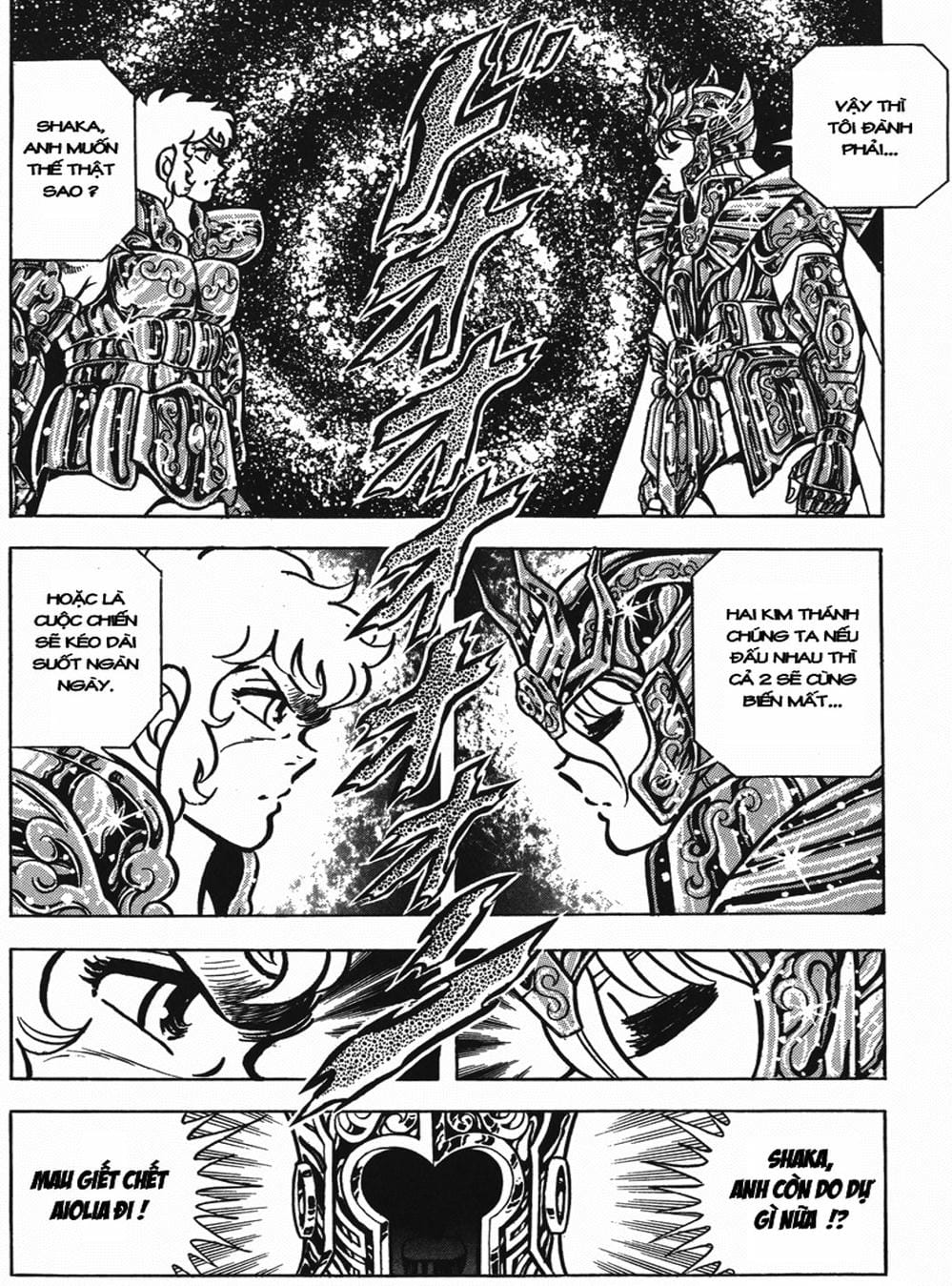 Truyện Tranh Áo Giáp Vàng - Saint Seiya trang 4