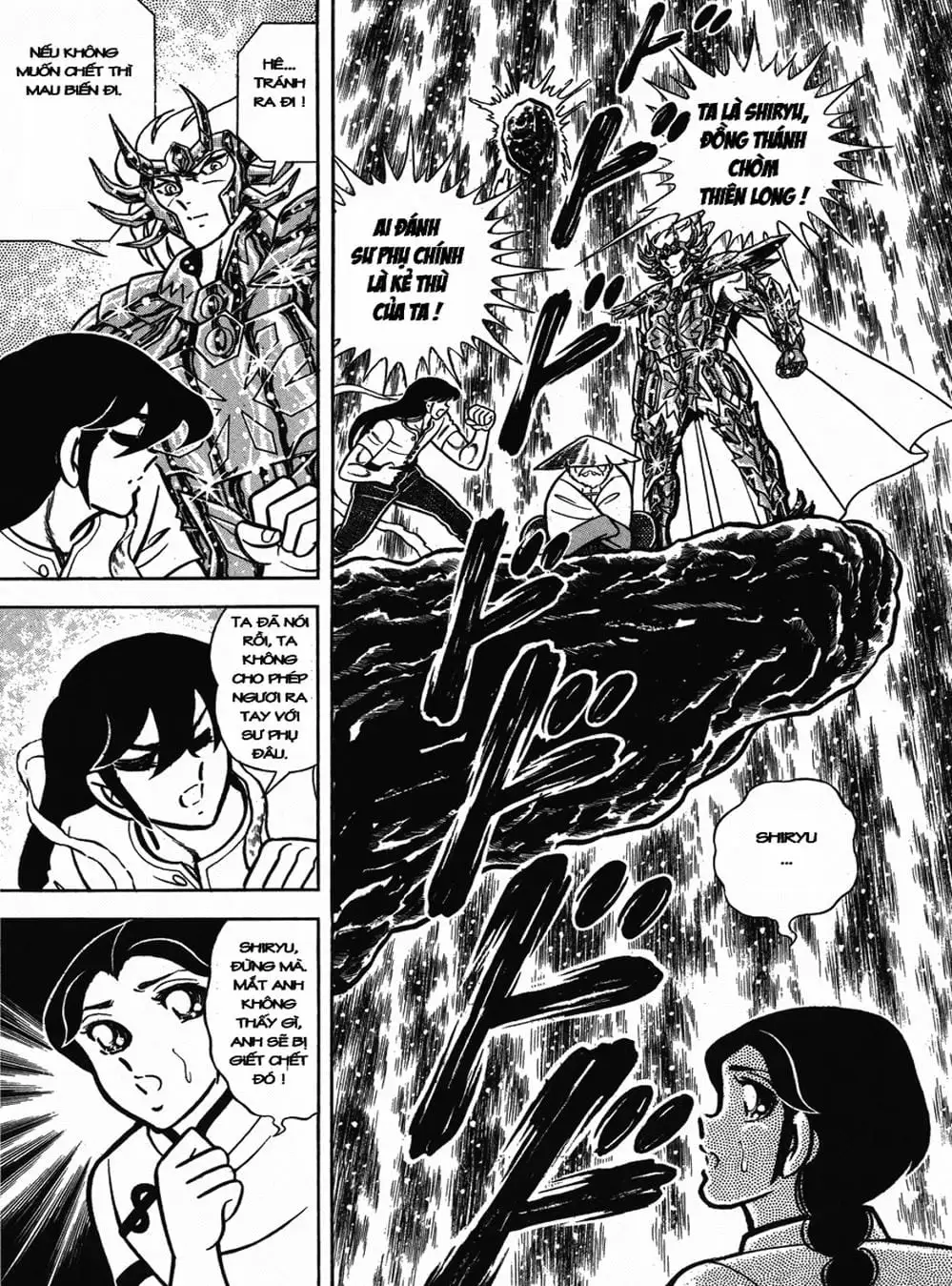Truyện Tranh Áo Giáp Vàng - Saint Seiya trang 4