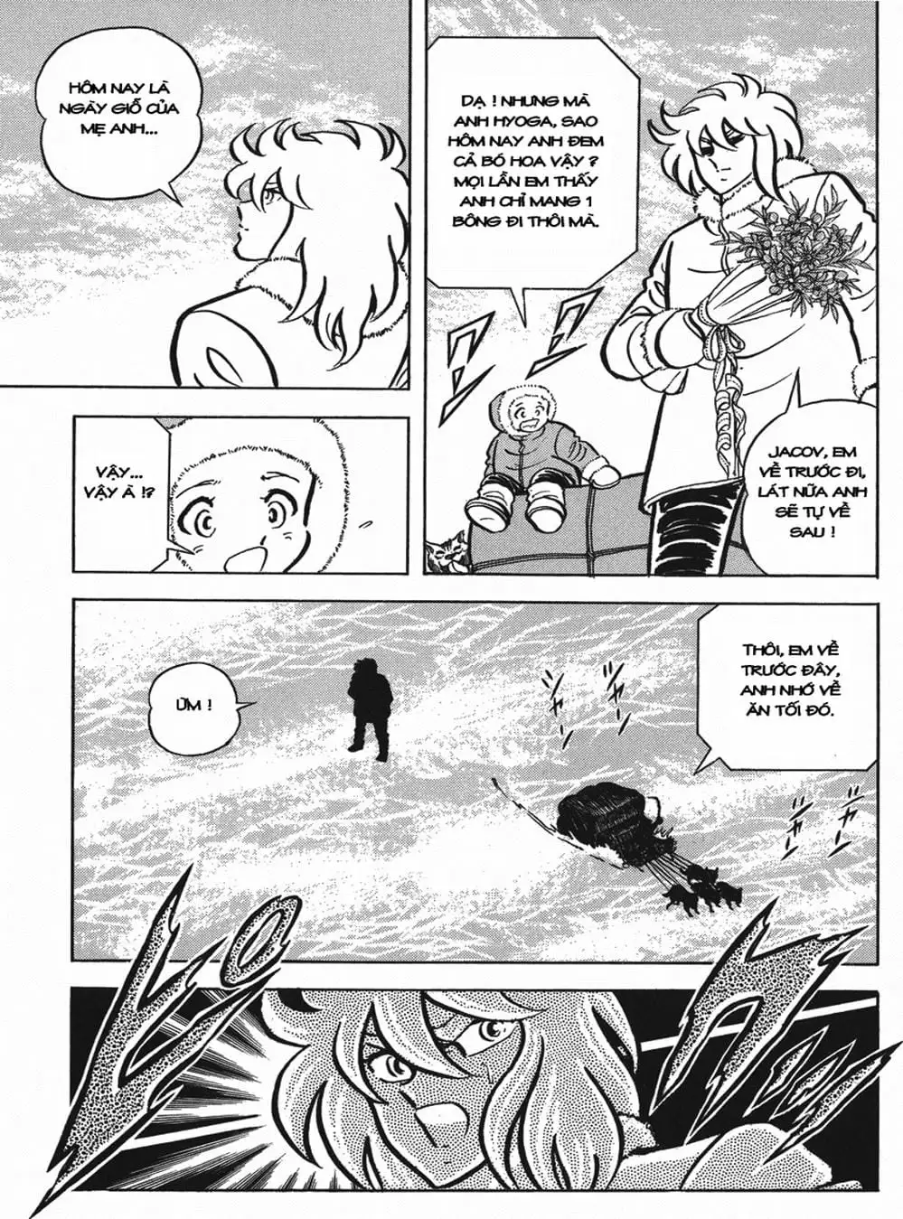 Truyện Tranh Áo Giáp Vàng - Saint Seiya trang 4