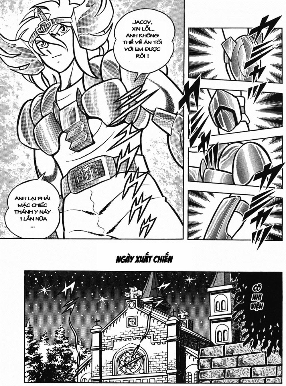 Truyện Tranh Áo Giáp Vàng - Saint Seiya trang 4