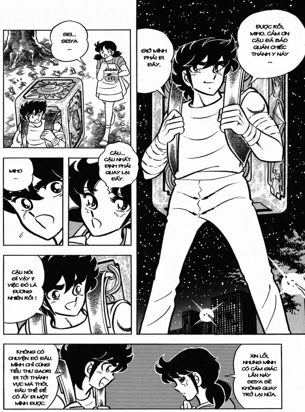 Truyện Tranh Áo Giáp Vàng - Saint Seiya trang 4