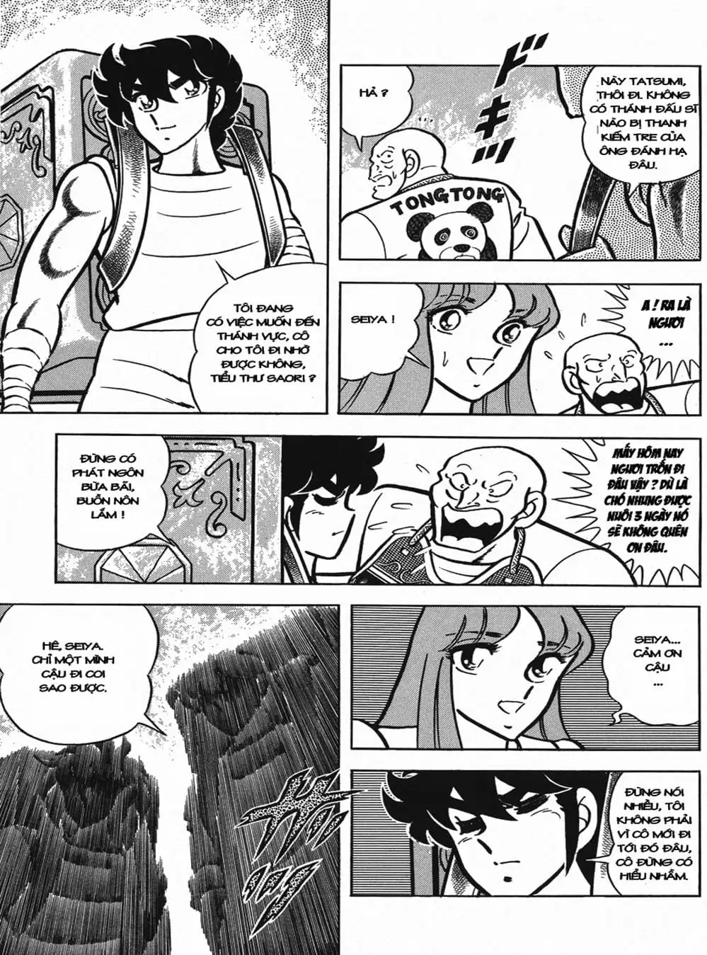 Truyện Tranh Áo Giáp Vàng - Saint Seiya trang 4