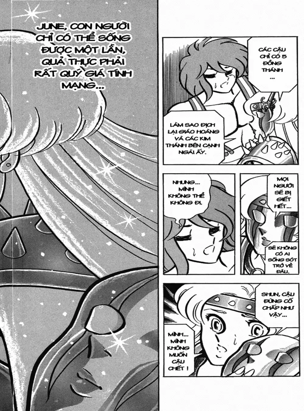Truyện Tranh Áo Giáp Vàng - Saint Seiya trang 4