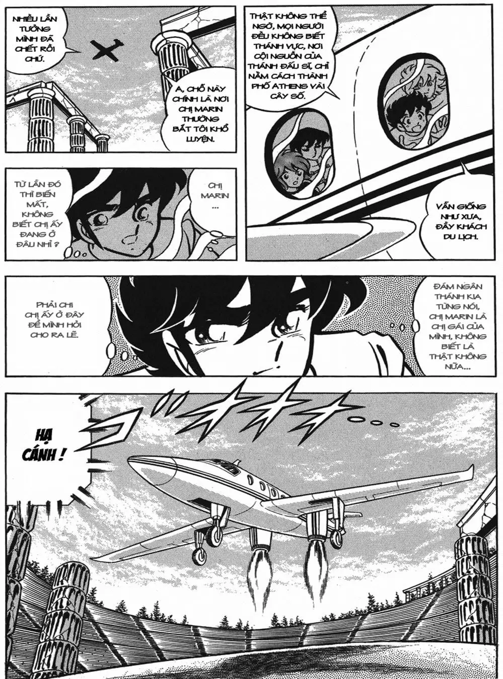 Truyện Tranh Áo Giáp Vàng - Saint Seiya trang 4