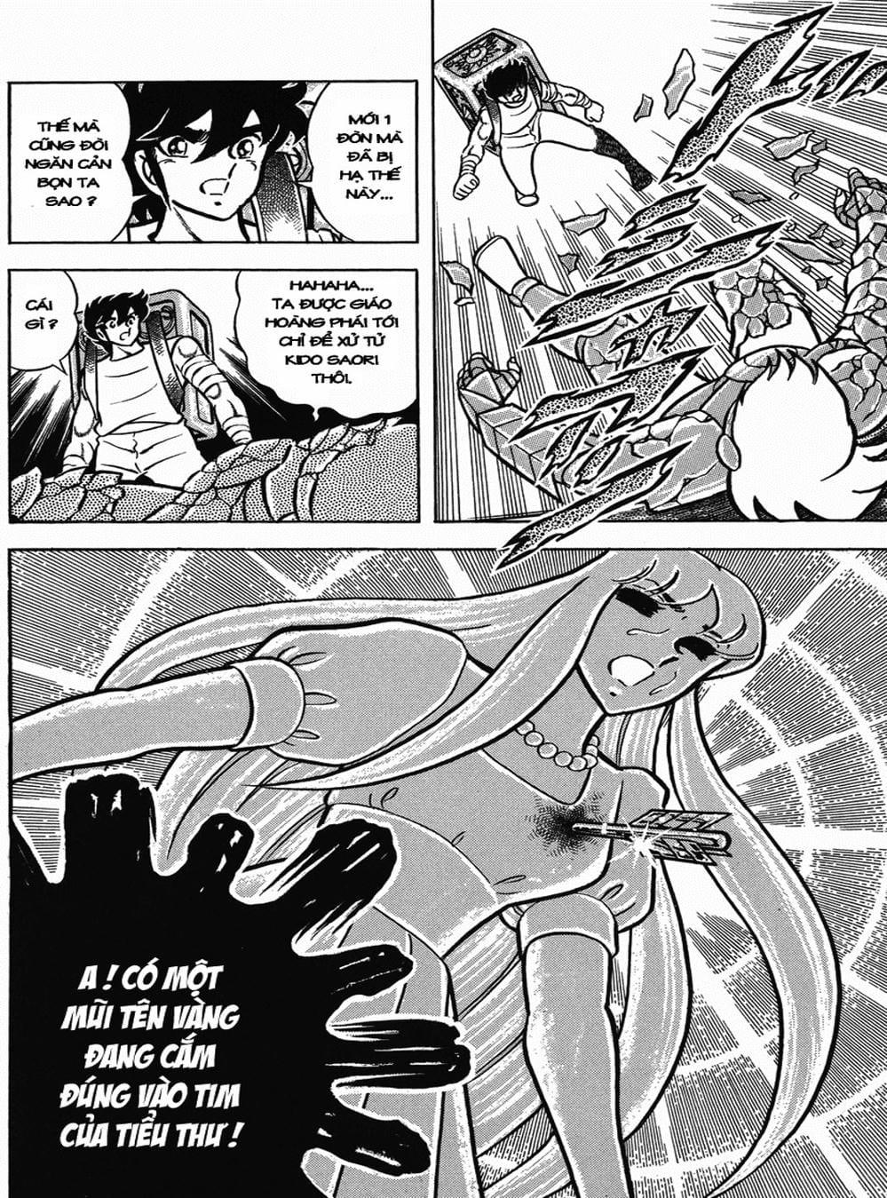 Truyện Tranh Áo Giáp Vàng - Saint Seiya trang 4