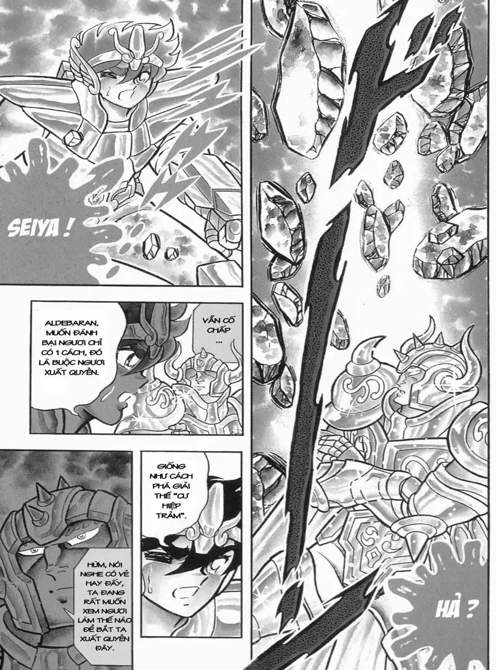 Truyện Tranh Áo Giáp Vàng - Saint Seiya trang 4