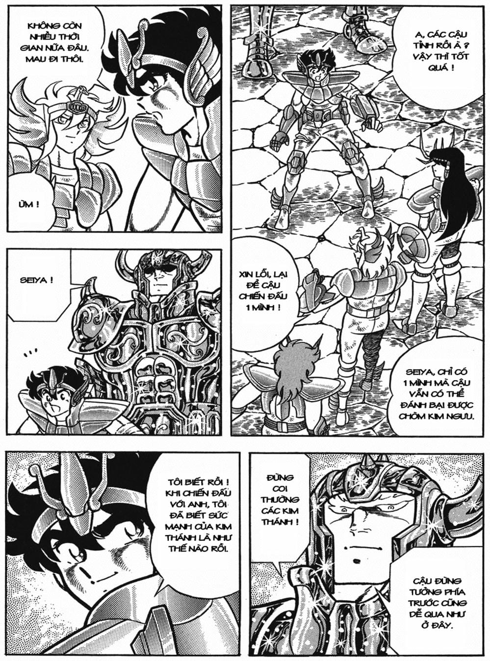 Truyện Tranh Áo Giáp Vàng - Saint Seiya trang 4