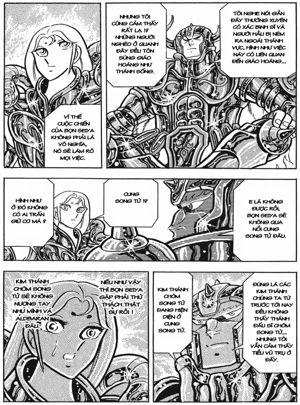Truyện Tranh Áo Giáp Vàng - Saint Seiya trang 4