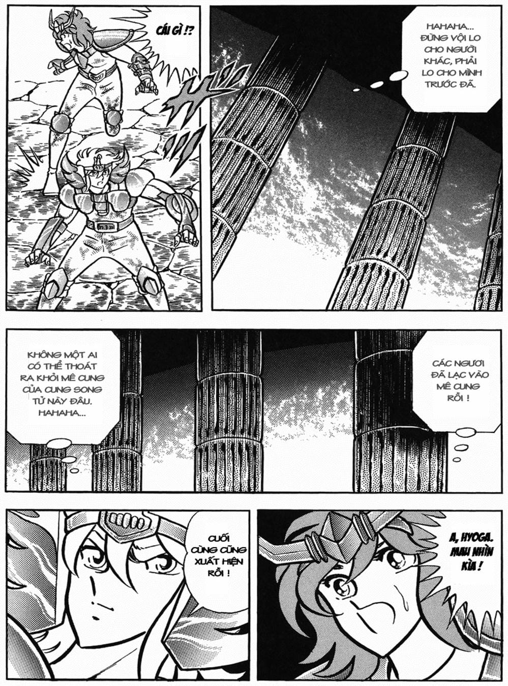 Truyện Tranh Áo Giáp Vàng - Saint Seiya trang 4
