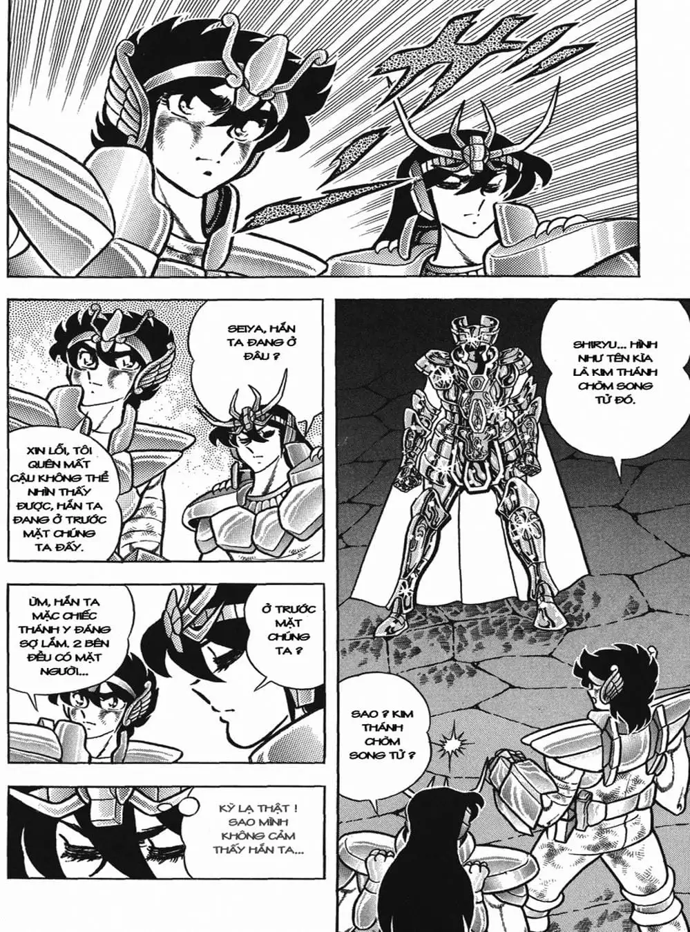 Truyện Tranh Áo Giáp Vàng - Saint Seiya trang 4