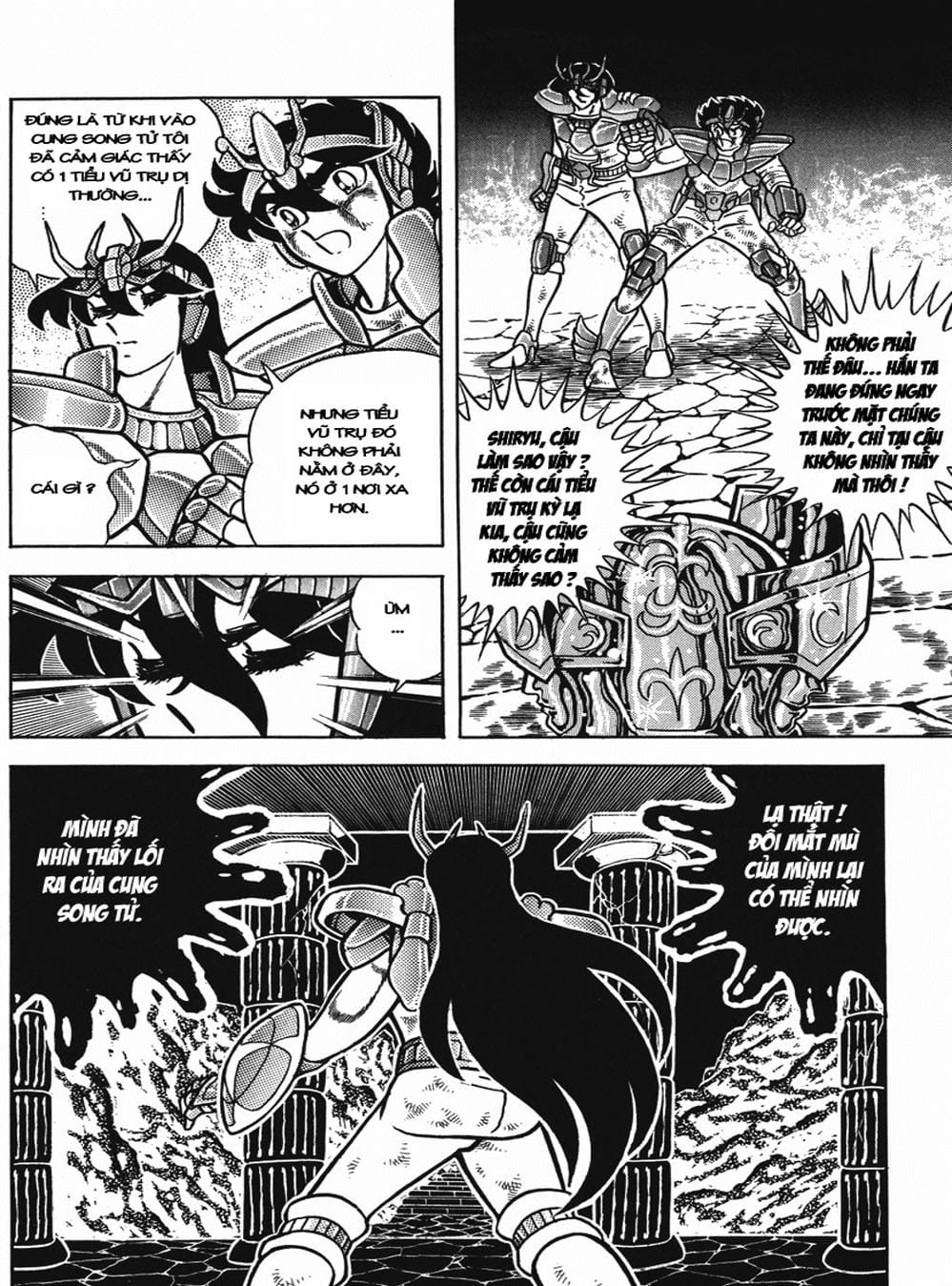 Truyện Tranh Áo Giáp Vàng - Saint Seiya trang 4