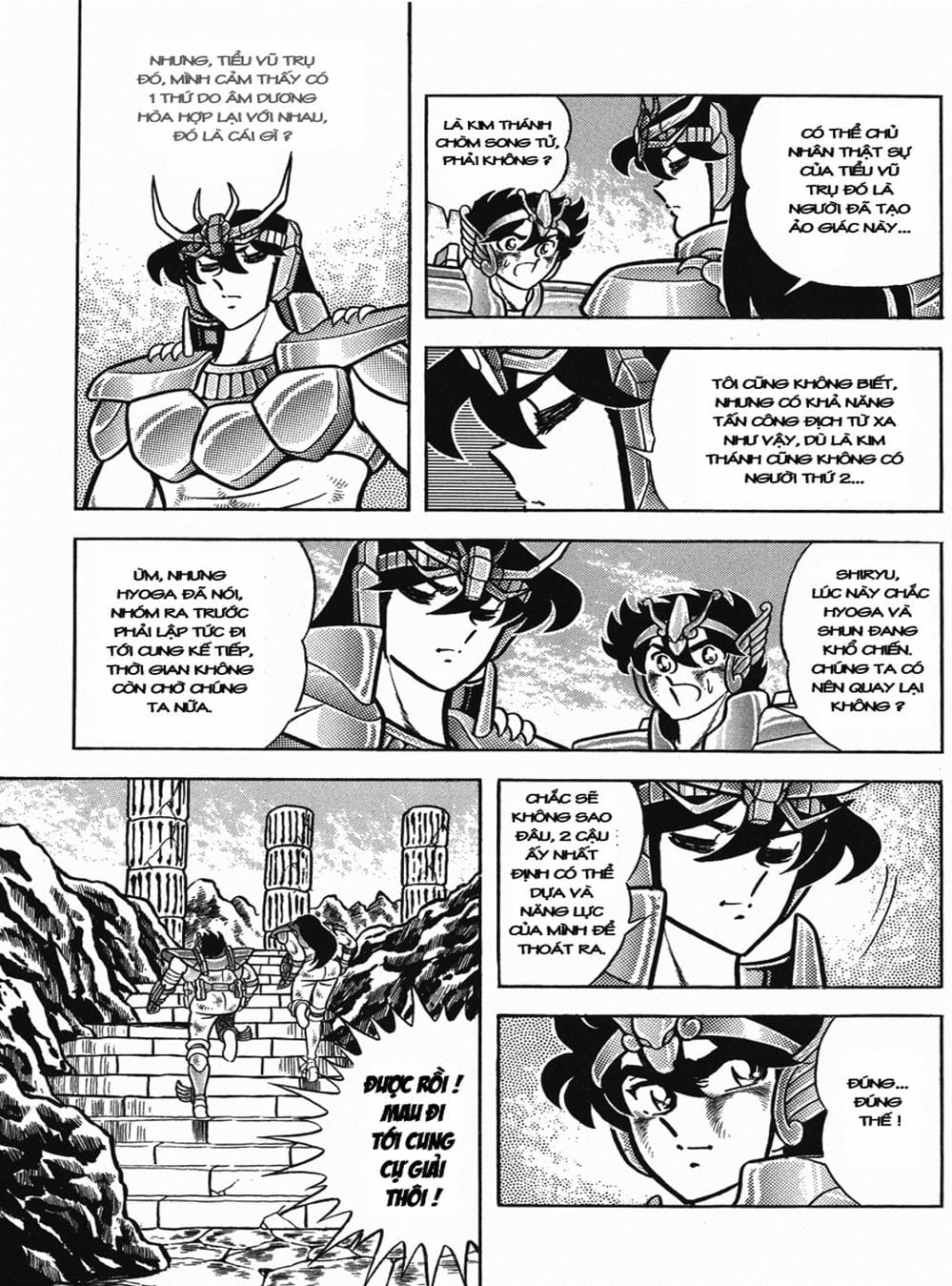 Truyện Tranh Áo Giáp Vàng - Saint Seiya trang 4
