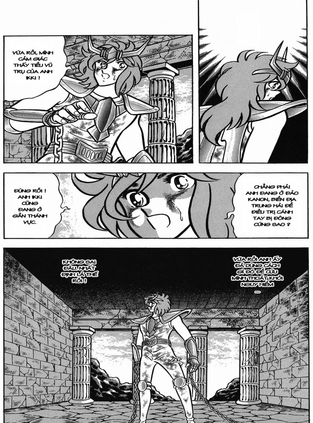 Truyện Tranh Áo Giáp Vàng - Saint Seiya trang 4